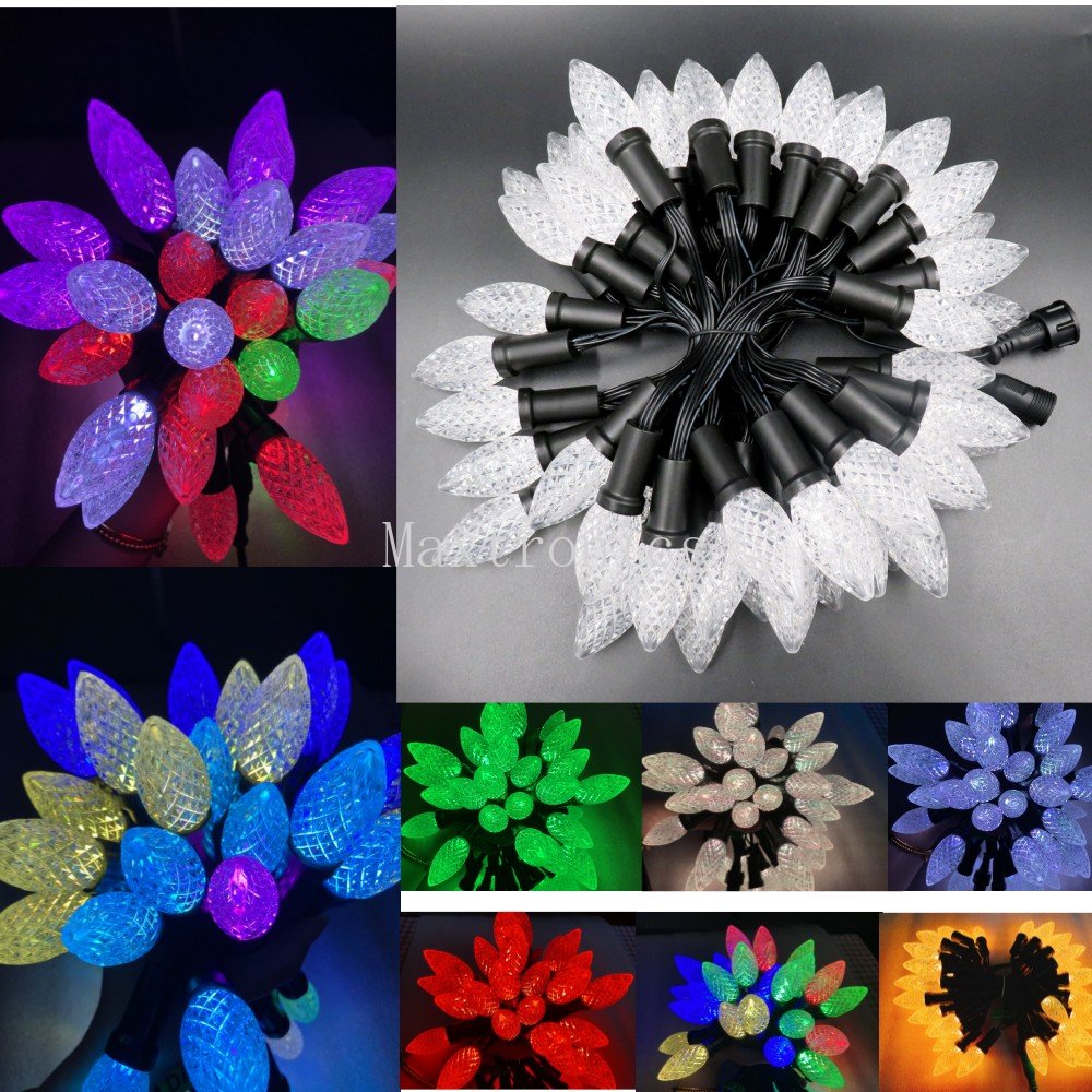 Decor Lighting Address - Baru 50LED/String C9 DC12V WS2811 RGB