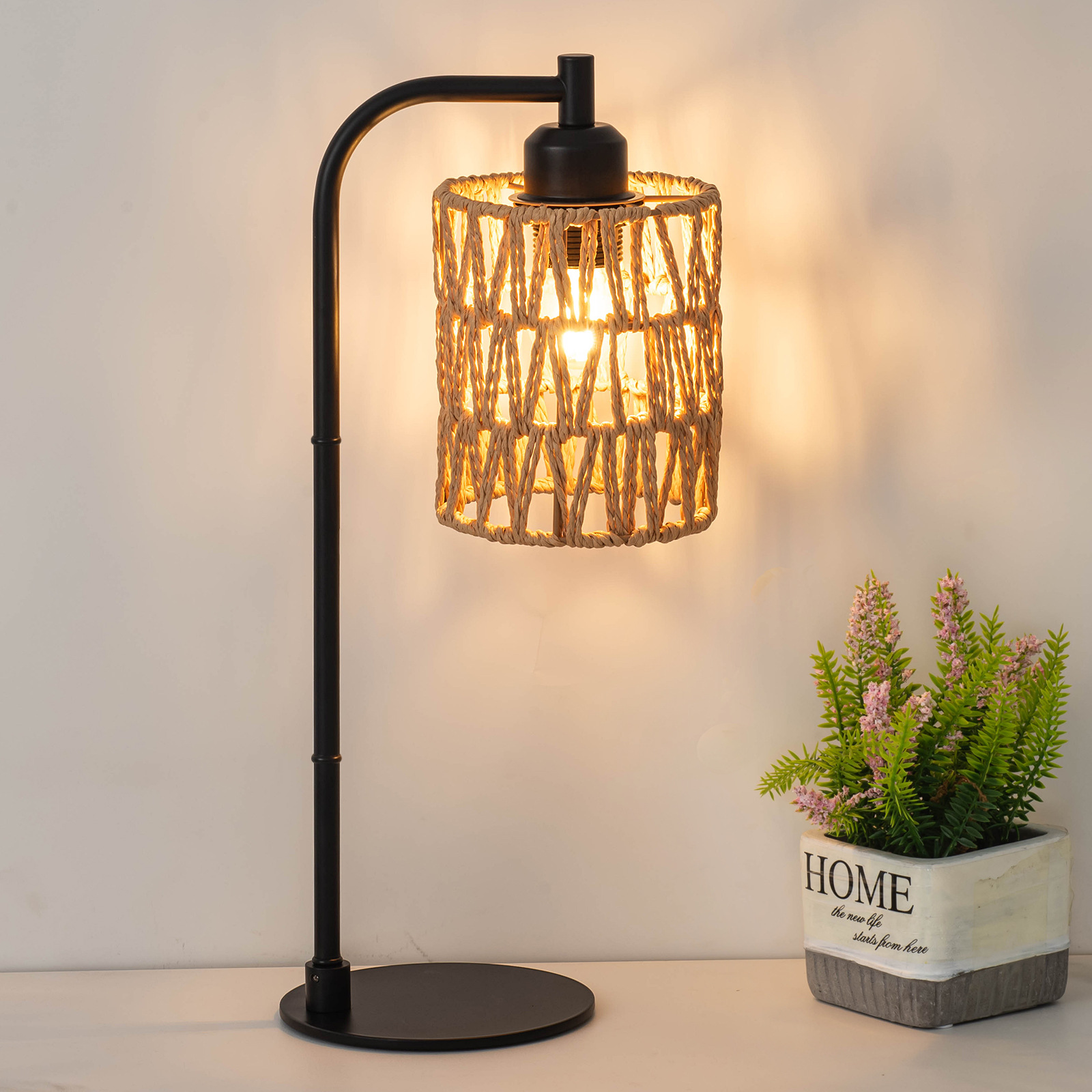 Ambient Lighting Decor For Room - Lampu Meja Samping Tempat Tidur Premium,