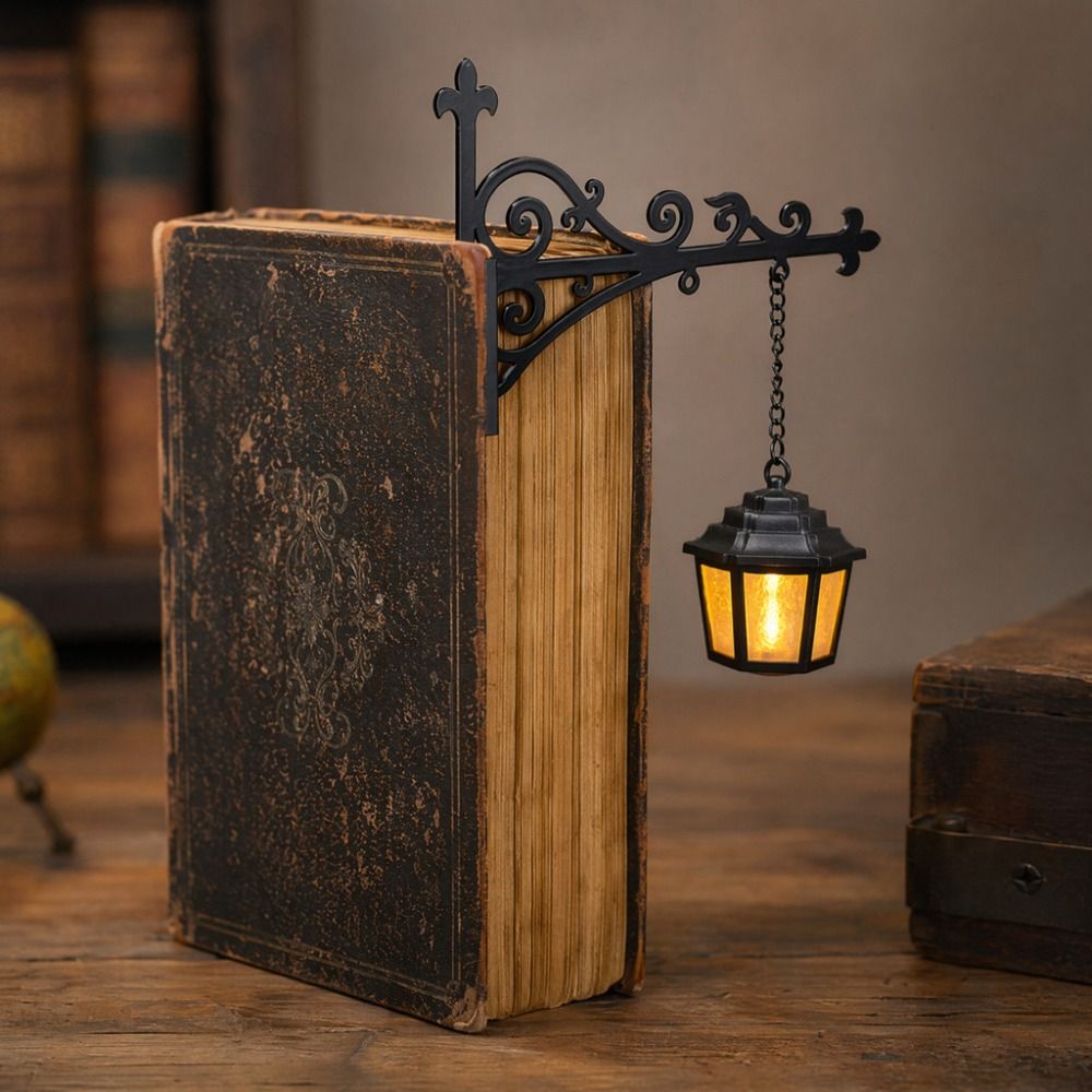 Ambient Lighting Decor For Room - Lampu LED Hantu Vintage, Cahaya Putih