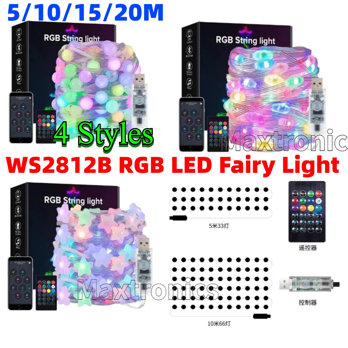 Decor Lighting Address - Smart 4 Gaya RGB WS2812B LED