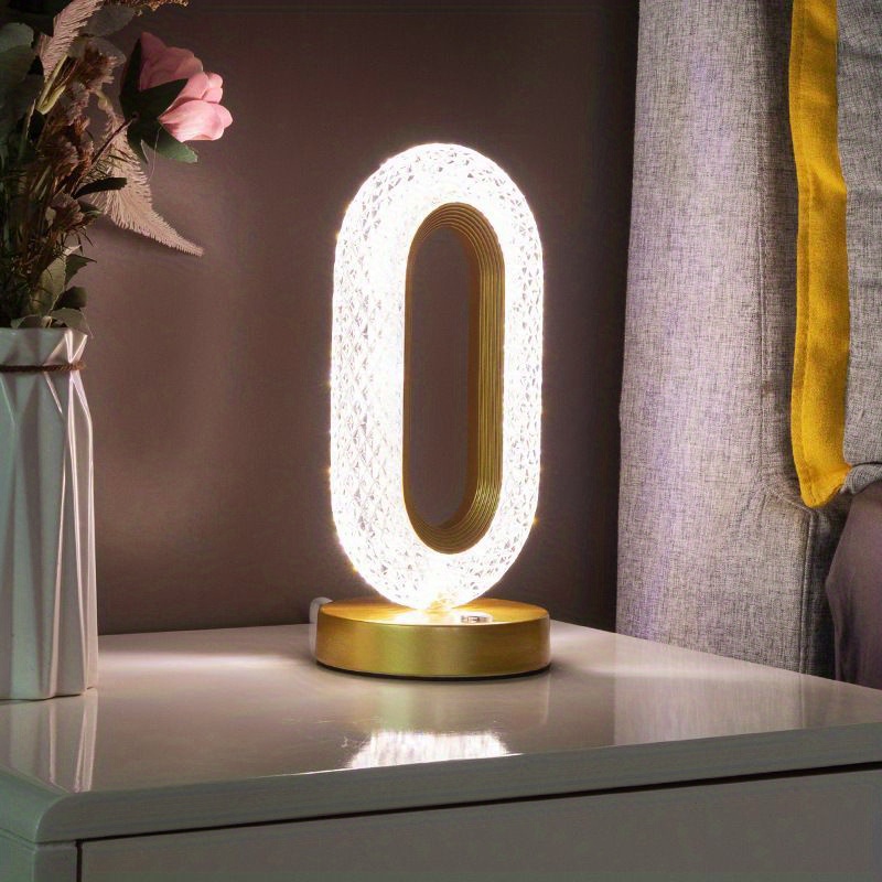 Lampu Led Kristal Dapat Diisi  - Ambient Lighting Decor For Room ulasan dan harga