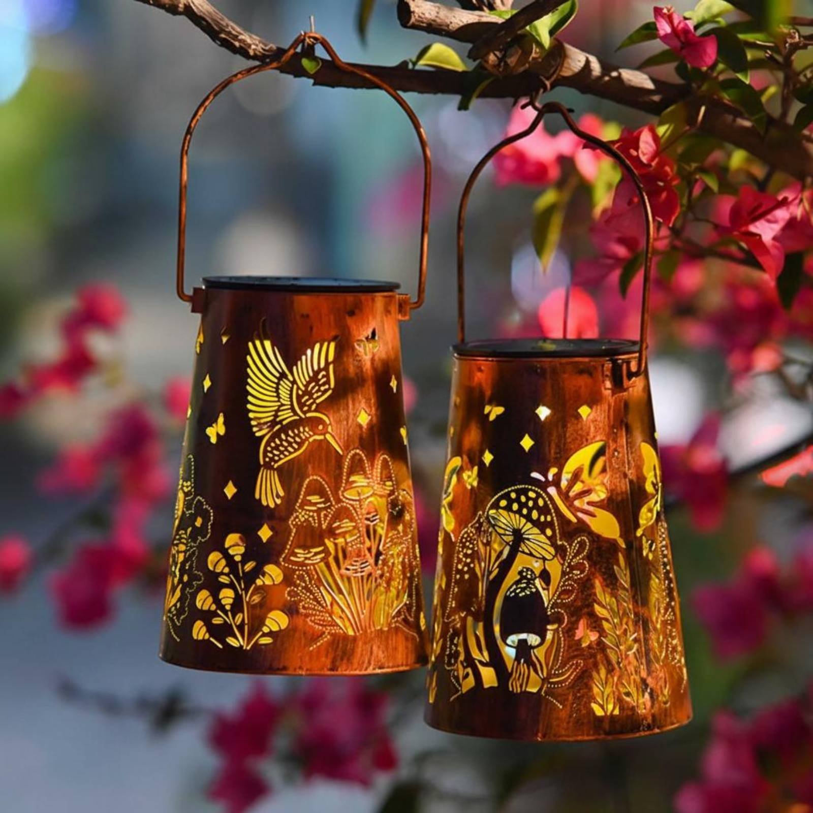 Lampu Taman Motif Bunga, Lampu - Lighting Decor Outdoor ulasan dan harga