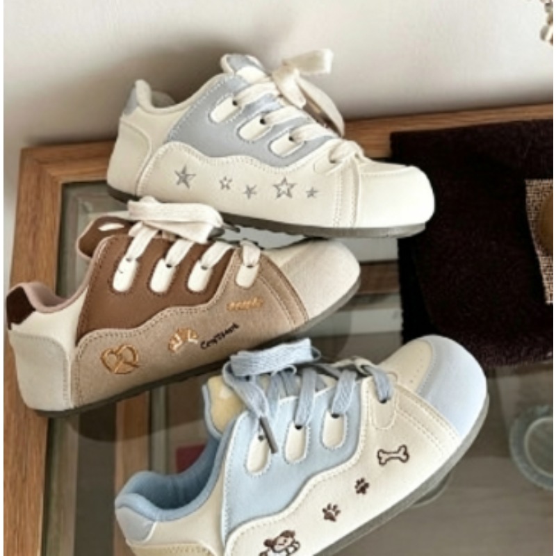 Sepatu Sneakers Warna-Blok Swe - Up Lighting Decor ulasan dan harga