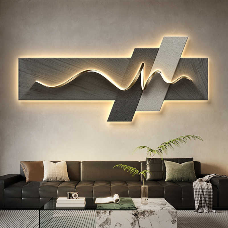 Lukisan Dekorasi Ruang Tamu, L - Ambient Lighting Decor For Room ulasan dan harga