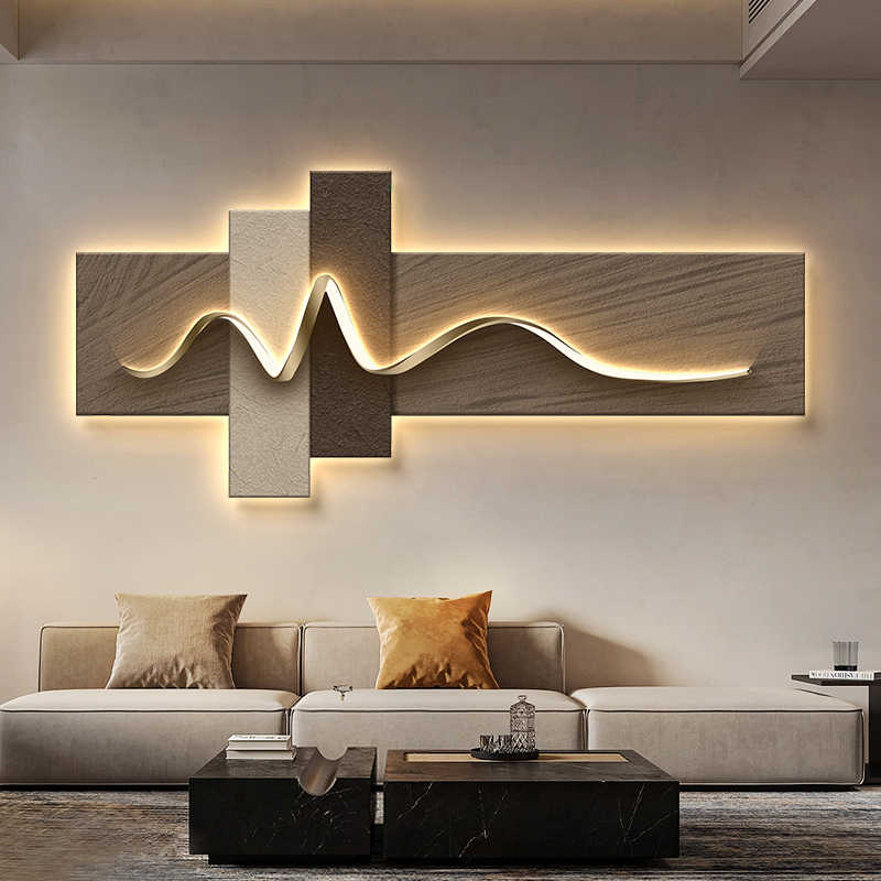 Lukisan Dekorasi Ruang Tamu, L - Ambient Lighting Decor For Room ulasan dan harga