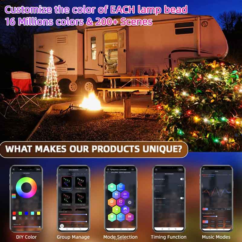 Lampu LED Bluetooth USB 5V Dre - Decor Lighting Address ulasan dan harga