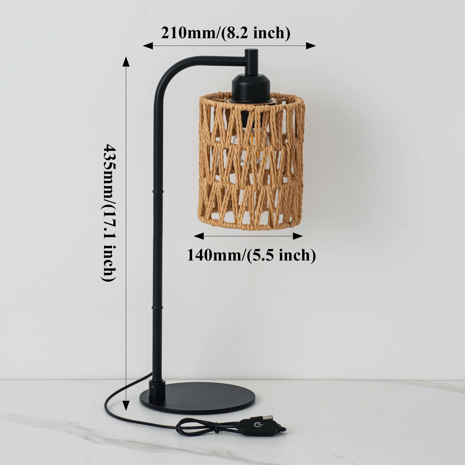Lampu Meja Samping Tempat Tidu - Ambient Lighting Decor For Room ulasan dan harga
