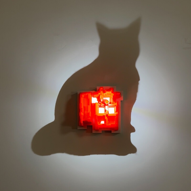 Lampu Tidur 3D Light Shadow Ni - Up Lighting Decor ulasan dan harga