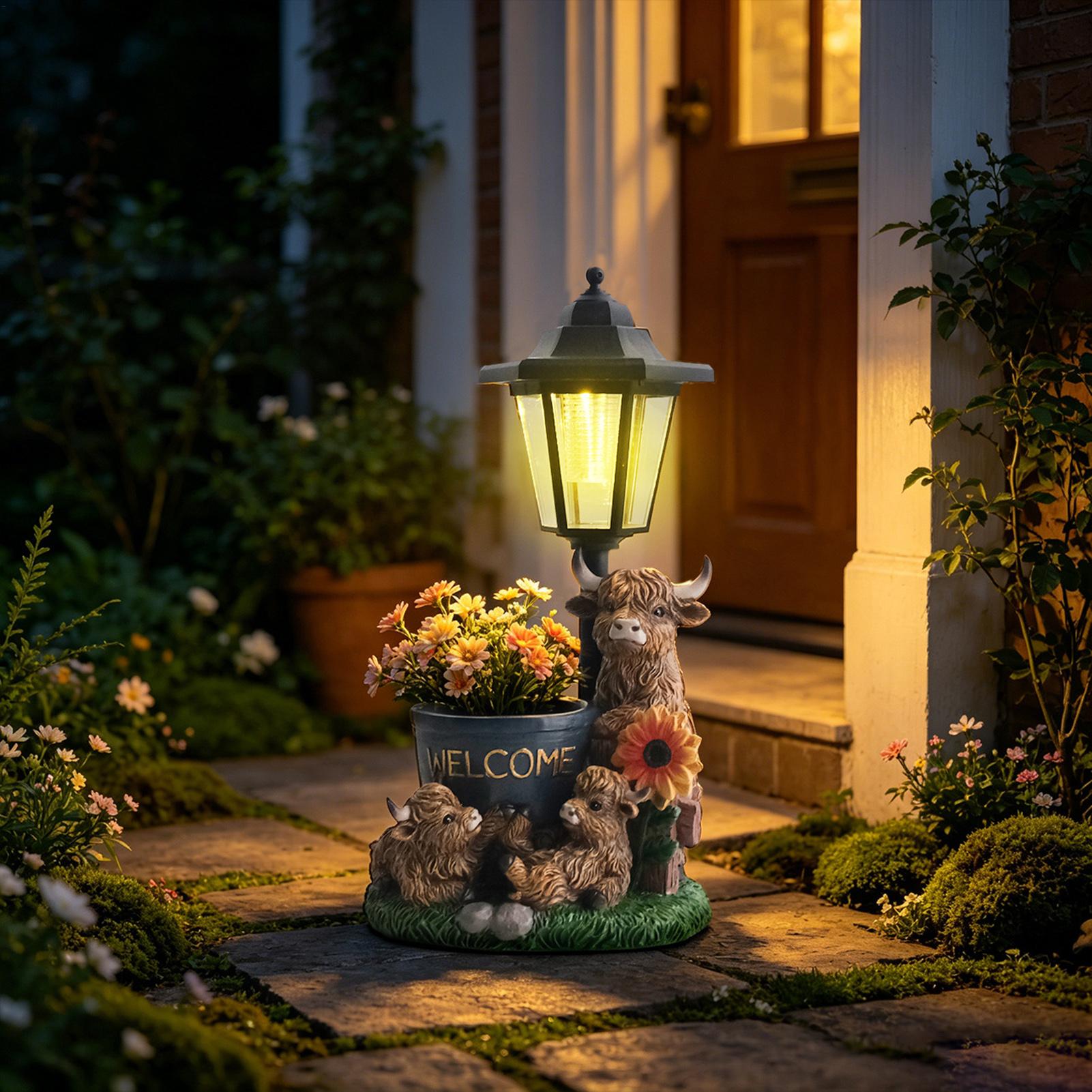Ornamen Taman Bertenaga Surya, - Up Lighting Decor ulasan dan harga