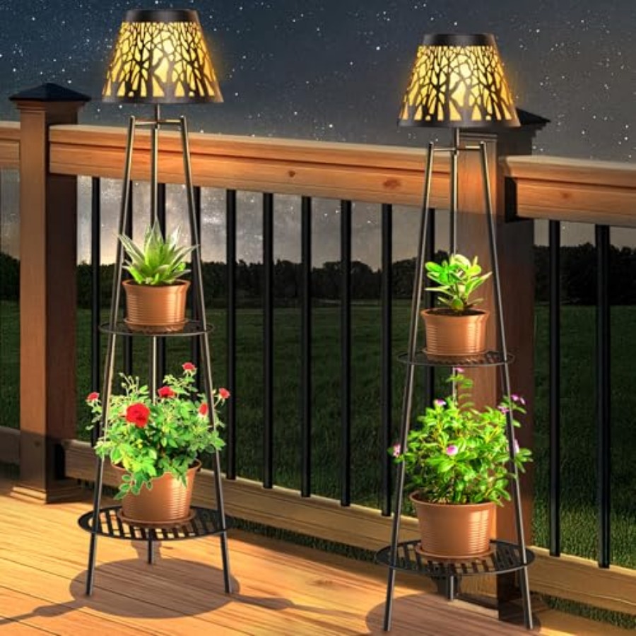 2 Paket Lampu Lantai Tenaga Su - Lighting Decor Outdoor ulasan dan harga