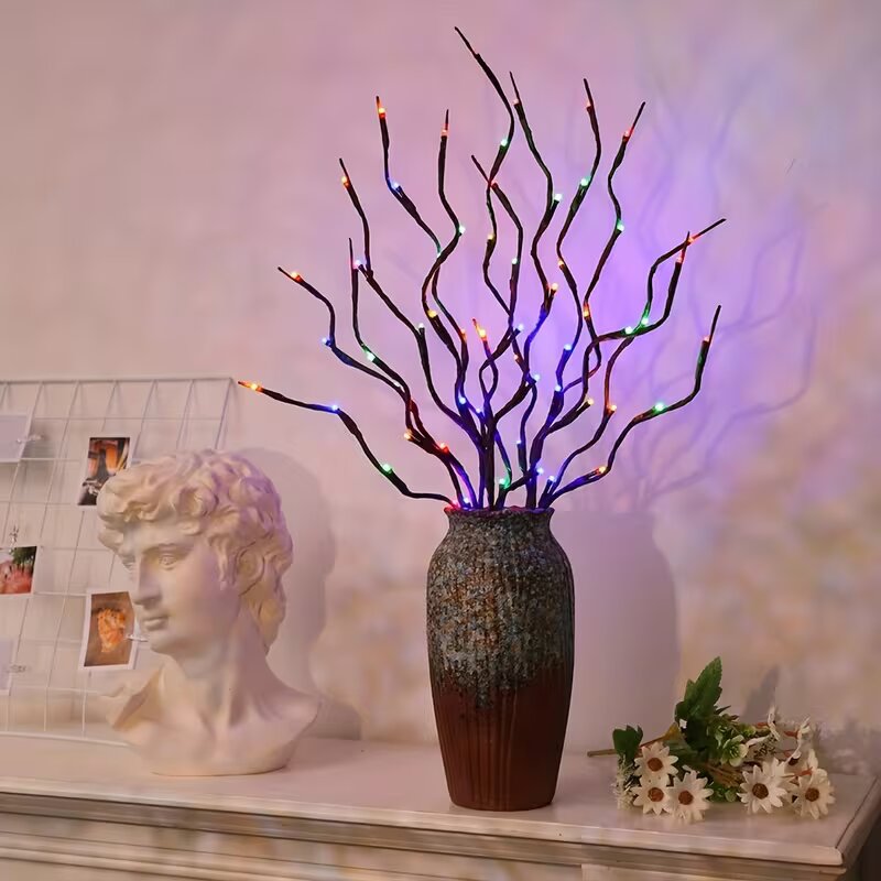 1/2 Buah 20LED Lampu Cabang Po - Lighting Decor Outdoor ulasan dan harga