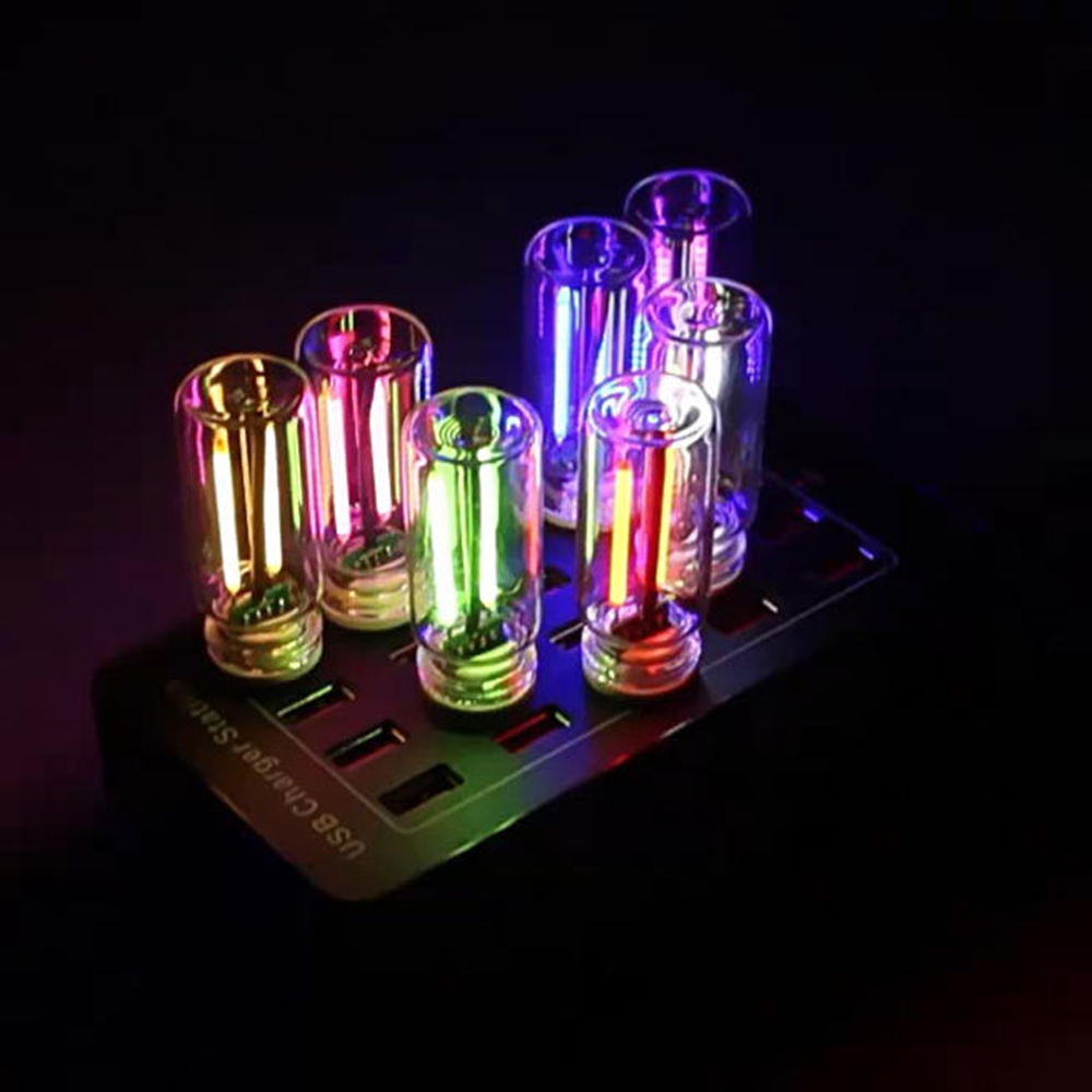 Lampu LED Filamen Kaca USB 5V, - Ambient Lighting Decor For Room ulasan dan harga