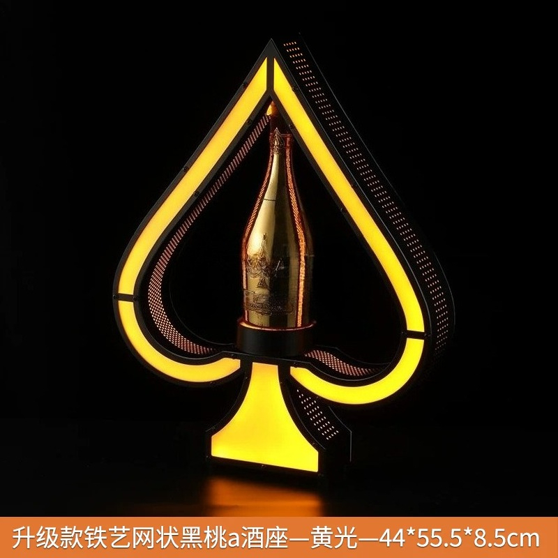 Rak Display Botol Anggur LED S - Up Lighting Decor ulasan dan harga