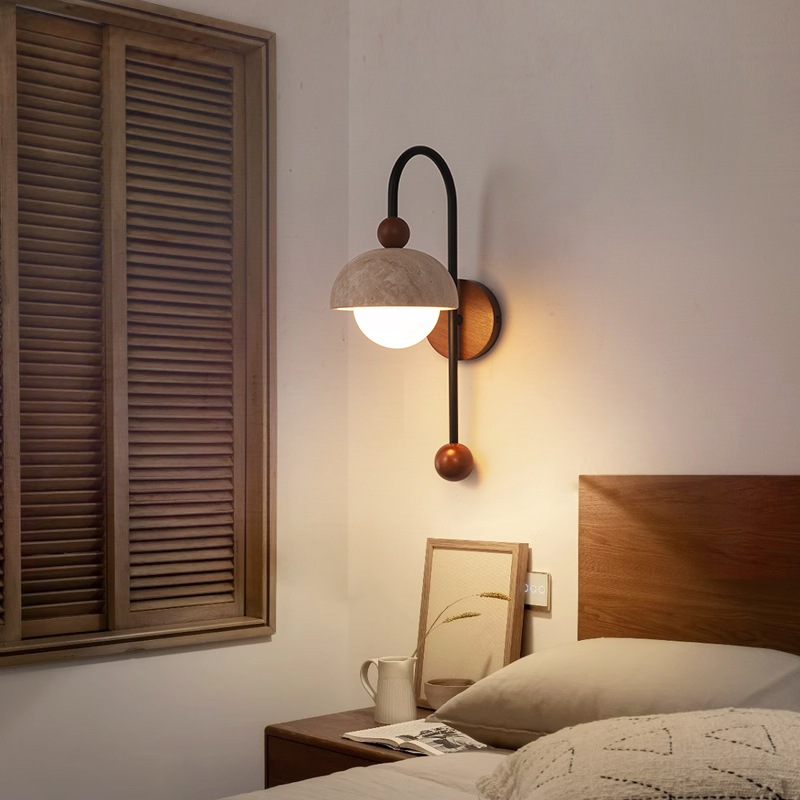 Lampu Dinding Batu Baru Wabi-s - Up Lighting Decor ulasan dan harga