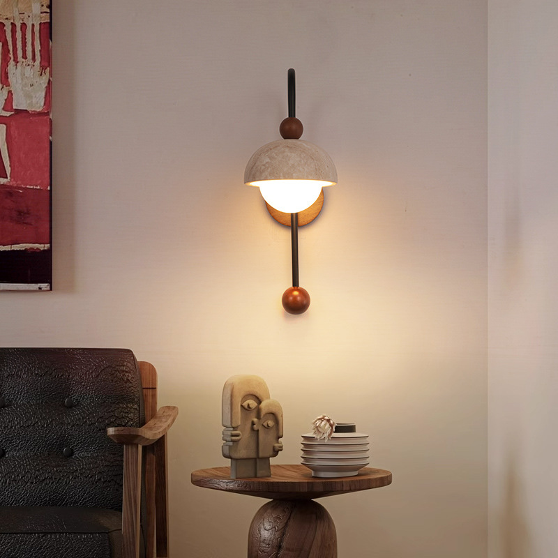 Lampu Dinding Batu Baru Wabi-s - Up Lighting Decor ulasan dan harga