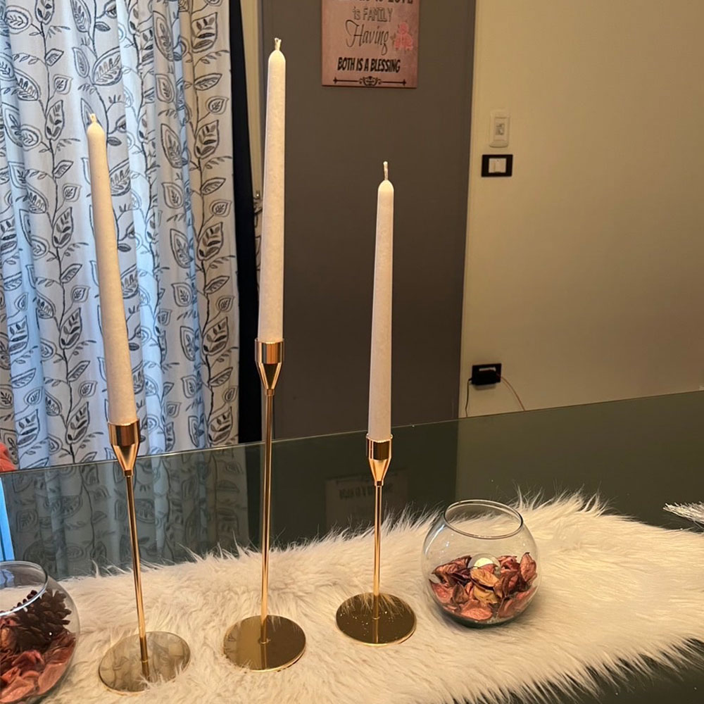 Cetakan Akrilik Pilar Lancip S - Candle Holder Set ulasan dan harga