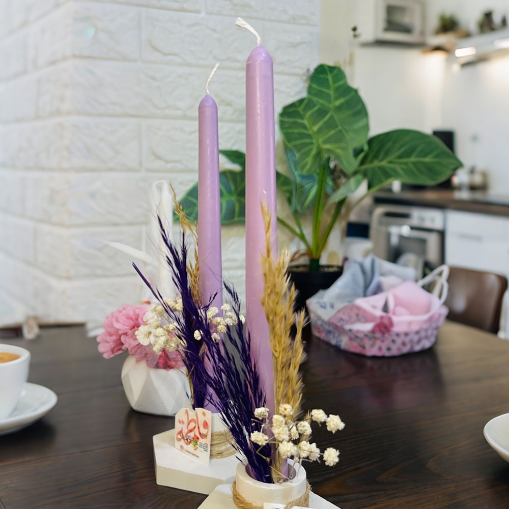 Cetakan Akrilik Pilar Lancip S - Candle Holder Set ulasan dan harga